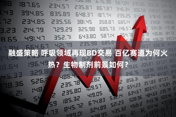 融盛策略 呼吸领域再现BD交易 百亿赛道为何火热？生物制剂前景如何？